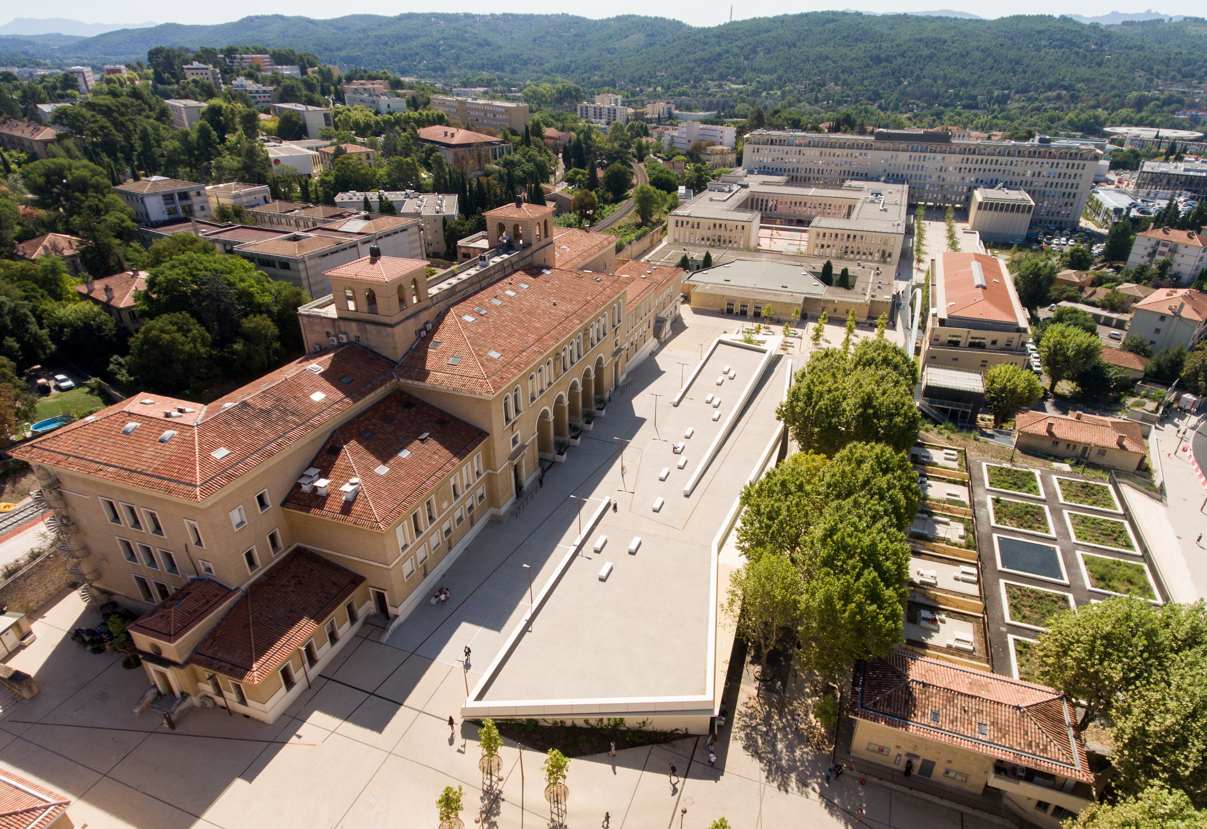 Schuman site, Aix-en-Provence - Credit: Sarah Chambon